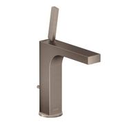 hansgrohe AXOR Citterio mitigeur monocommande de lavabo 160, vidage escamotable, projection 141mm, 39031820, Couleur: Nickel brossé