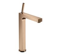 Hansgrohe hansgrohe Mitigeur monocommande lavabo Axor Citterio 280 A 201 mm, avec poignée à bouton, tirette de vidage, chromé Quantité:1