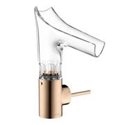Hansgrohe hansgrohe Mitigeur monocommande lavabo Axor Starck V 140 mm verre, sans vidage, chanfreinée, chromé brillant Quantité:1