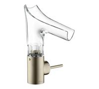 Hansgrohe hansgrohe Mitigeur monocommande lavabo Axor Starck V 140 mm verre, sans vidage, chanfreinée, bec bas Quantité:1