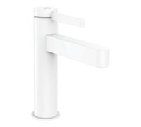 hansgrohe Finoris 110 mitigeur lavabo 76024700 avec match0 push-open, garniture de vidange , blanc mat