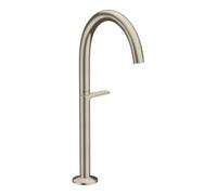 Hansgrohe hansgrohe Mitigeur monocommande lavabo Sel. 260 Axor One A 165mm, p. AWT, avec vidage poussoir, nickel brossé Quantité:1