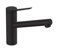 Hansgrohe hansgrohe Mitigeur monotrou évier 150 Zesis M33 EcoSmart froid milieu, 1 an, noir mat Quantité:1