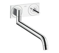 Hansgrohe hansgrohe Mitigeur mural pour évier Axor Uno UP, aspect acier inoxydable Quantité:1