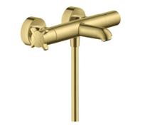 Hansgrohe hansgrohe Mitigeur thermostatique baignoire Axor Citterio E AP, sortie 177 mm, 2 consommations, laiton brossé Quantité:1