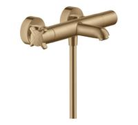 Hansgrohe hansgrohe Mitigeur thermostatique baignoire Axor Citterio E AP, sortie 177 mm, 2 sorties, bronze brossé Quantité:1