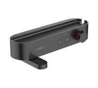 hansgrohe ShowerTablet thermostat de bain 24340670 en saillie, avec bec de bain pivotant, 2 Verbraucher , noir mat