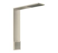 Hansgrohe hansgrohe Module de douche ShowerComposition 250x250 mm, blanc, 1 jet, brosse nickelé Quantité:1