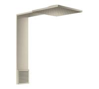 Hansgrohe hansgrohe Module de douche ShowerComposition 250x250 mm, Wd, 2 jets, m SB, inox brossé Quantité:1