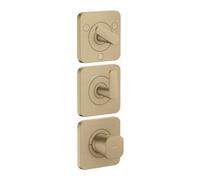 Hansgrohe hansgrohe Module thermostat Axor Citterio C sans structure, bronze brossé, encastré avec rosaces Quantité:1