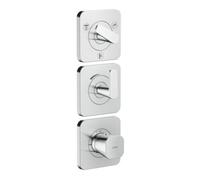 Hansgrohe hansgrohe Module thermostat Axor Citterio C sans structure, chrome, encastré avec rosaces Quantité:1