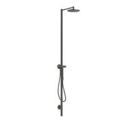 Hansgrohe hansgrohe Nature Colonne de douche Axor Starck avec pomme de tête, douchette, chrome noir brossé Quantité:1