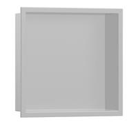 Hansgrohe hansgrohe Niches murales XtraStoris Original 300x300x100mm, avec cadre int., gris béton Quantité:1