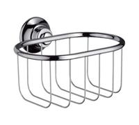 hansgrohe AXOR Panier à savon Montreux, 42065820, Couleur: Nickel brossé