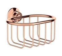 Hansgrohe hansgrohe Panier Axor Montreux 160/101 Métal, montage mural, or rouge poli Quantité:1