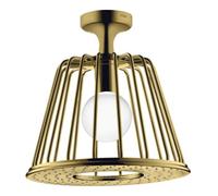 Hansgrohe hansgrohe Pomme de douche Axor Nendo 275 1jet à raccord plafond, 275 mm, 1 jet, poli or optique Quantité:1