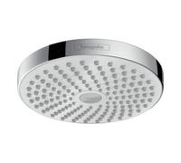 Hansgrohe hansgrohe Pomme de douche Croma Select S 2jets, blanc/chrome Quantité:1