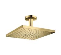 hansgrohe Raindance E Douche de tête 26250990 1jet, avec raccord au plafond, optique or poli