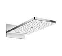 Hansgrohe hansgrohe Pomme de douche Rainmaker Select 3jets, avec raccord mural, blanc/chrome Quantité:1