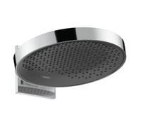 Hansgrohe hansgrohe Pommeau de douche Rainfinity 360 Sortie 381 mm, 1 jet, avec raccord mural, chrome Quantité:1