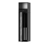 Hansgrohe hansgrohe Porte-brosse WC encastré XtraStoris avec porte-papier, porte, noir mat Quantité:1