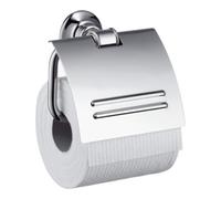 Hansgrohe Support de papier Axor Montreux 42036000 – Couvercle en métal chromé