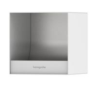 Hansgrohe hansgrohe Porte-papier toilette encastré XtraStoris 150x150x140mm, blanc mat Quantité:1