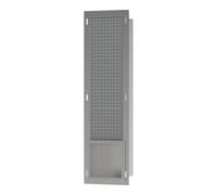 hansgrohe XtraStoris Original Support de papier toilette, à encastrer, avec réservoir pour 6 rouleaux, 140x140x682mm, 56058800, Couleur: acier inoxydable brossé