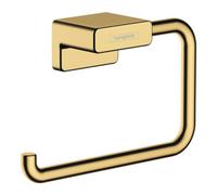 Support de papier toilette AddStoris de hansgrohe, 41771990, Couleur: Optique en or poli