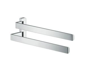 Hansgrohe hansgrohe Porte-serviettes Axor universel 409 mm, 2 bras, pivotant, aspect inox Quantité:1