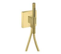 Hansgrohe hansgrohe Portereinh Axor Starck Organic mit Stabhandbrause 2jet, Schlauch, 120x120mm, bürstet. br Quantité:1