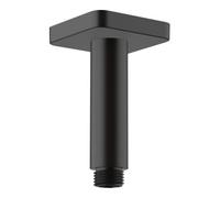 Hansgrohe hansgrohe Raccord de plafond Vernis Shape 100 mm, noir mat Quantité:1