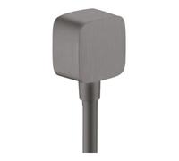 Hansgrohe AXOR ShowerSolutions FixFit Raccord de flexible Softcube, Coloris: Chrome noir brossÃ© - 36731340