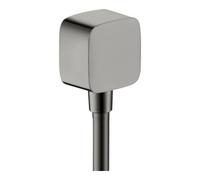 hansgrohe Axor raccord de tuyau 36731330 avec clapet anti-retour, chrome noir poli