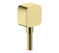 hansgrohe Raccord de tuyau Axor 36731990 avec clapet anti-retour, aspect or poli