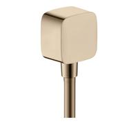 hansgrohe Axor raccord de tuyau 36731300 avec clapet anti-retour, or rouge poli