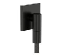 Hansgrohe hansgrohe Raccord mural Fixfit Fine avec clapet anti-retour, E, angle, bleu brossé vc Quantité:1