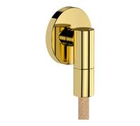 Hansgrohe Raccord mural FixFit Fine S avec clapet anti-retour 28882990 Optique en or poli