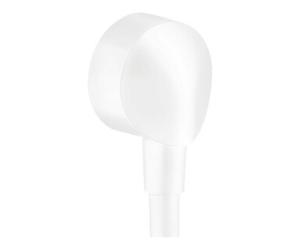 Hansgrohe hansgrohe Raccord mural Fixfit sans boule et clapet anti-retour, blanc mat Quantité:1
