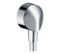 Hansgrohe hansgrohe Raccord mural Fixfit sans rotule, avec clapet anti-retour, chrome Quantité:1