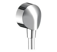 Hansgrohe hansgrohe Raccord mural Fixfit sans rotule et clapet anti-retour, chrome Quantité:1