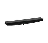 hansgrohe Rainfinity raccordement mural 26858670 avec support de douche à droite et étagère, noir mat