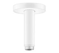 Hansgrohe hansgrohe Raccord plafond S 100 mm, blanc mat, rosace ronde Quantité:1