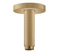 Hansgrohe hansgrohe Raccord plafond S 100 mm, bronze brossé, rosace ronde Quantité:1