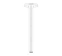 hansgrohe Bras de douche S 300 mm plafond M 1/2", blanc mat, 27389700