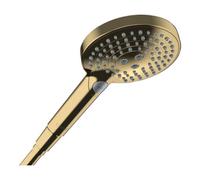 Hansgrohe hansgrohe Raindance Select S 120 EcoSmart BK d 125 mm, 3 jets, 5,7 l/min, optique or poli Quantité:1