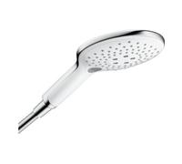 Hansgrohe hansgrohe Raindance Select S 150 EcoSmart Tête d 150 mm, 3 jets, 8,8 l/min, blanc/chrome Quantité:1