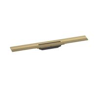 hansgrohe RainDrain Flex Set de finition Caniveau de douche 700mm courbÃ© pour montage mural, 56050, Coloris: Bronze brossÃ© - 56050140