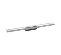 Hansgrohe RainDrain Flex Set de finition caniveau douche 800mm courbé mural acier inoxydable brossé