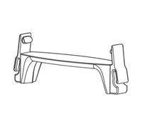 hansgrohe Support pour caniveau de douche RainDrain Go, 87841000,